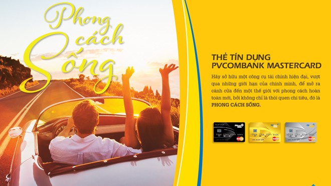 PVcomBank ra mắt thẻ tín dụng PVcomBank MasterCard PVcomBank ra mắt thẻ tín dụng PVcomBank MasterCard
