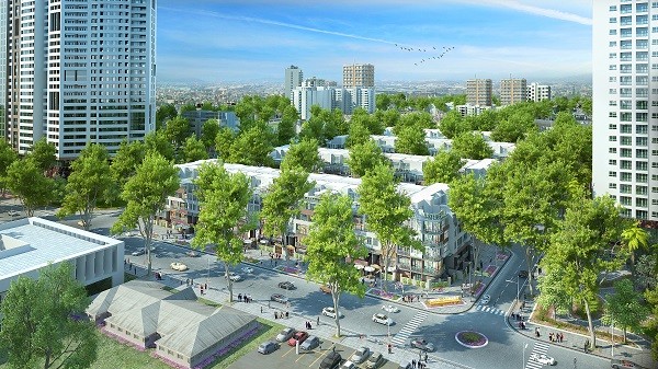 Mon City – Dự án xanh phía Tây Hà Nội Cây xanh là một trong những tiêu chí để xác định dự án BĐS xanh