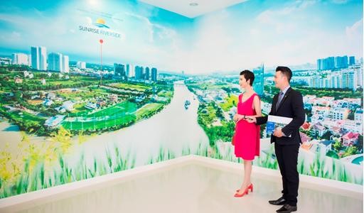 Gu sống “sinh thái” thời thượng tại căn hộ ba mặt hướng sông Ba mặt hướng sông giúp Sunrise Riverside luôn thoáng mát và trong lành.