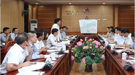 PVN xây bến cảng tại Nghi Sơn Toàn cảnh buổi làm việc