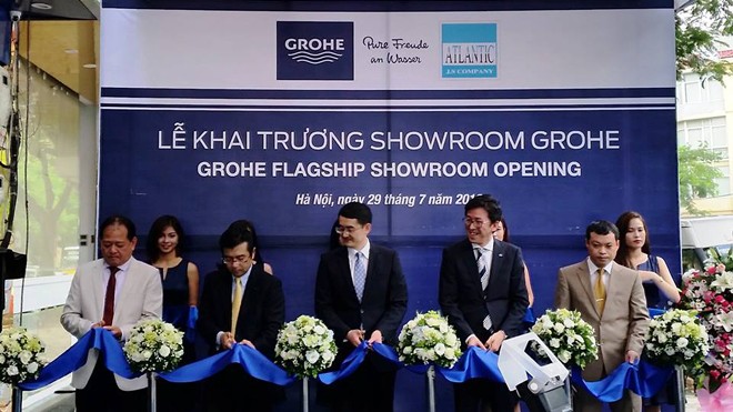 Ra mắt thương hiệu Grohe tại Việt Nam Ra mắt thương hiệu Grohe tại Việt Nam