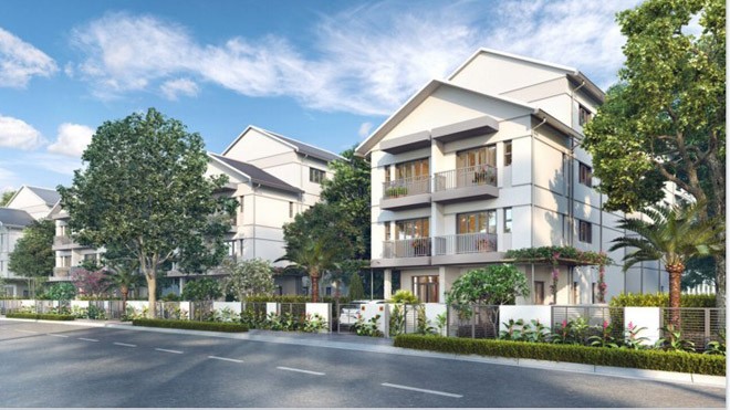 Vinhomes Thăng Long mở bán nhà vườn Long Phú Mẫu nhà vườn biệt lập Long Phú, diện tích đất đa dạng từ 117m2 tới 197m2