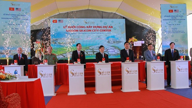 TP.HCM: Khởi công xây dựng “thung lũng Silicon” Lễ khởi công xây dựng dự án Saigon Silicon City Center