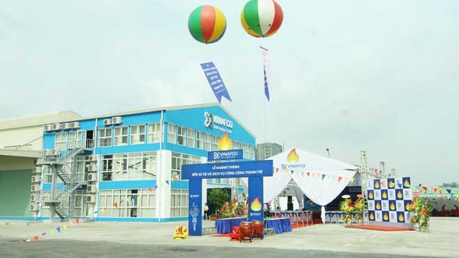 Vinafco khánh thành bến xe tải và dịch vụ công cộng Thanh Trì Toàn cảnh sự kiện