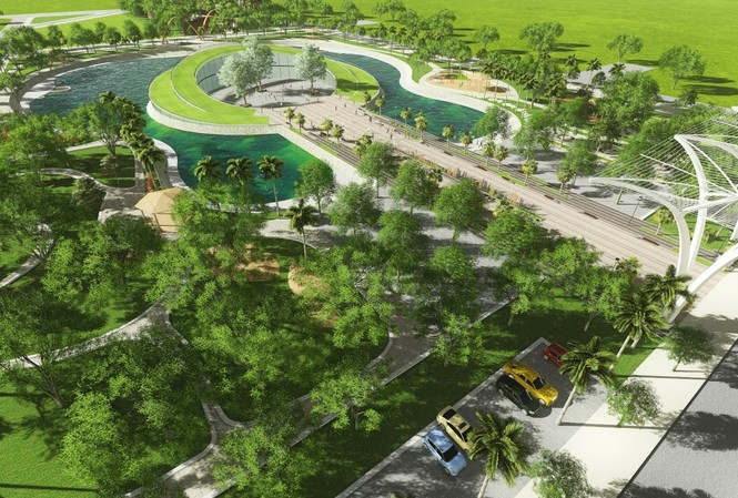 400 tỷ đồng xây công viên Hồ điều hòa, công trình xã hội 400 tỷ đồng xây công viên Hồ điều hòa, công trình xã hội