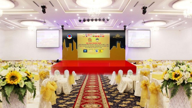 Queen Plaza chào mừng Hội nghị Thượng đỉnh Chủ tịch Kim hoàn Đá quý Asean + 8 Queen Plaza chào mừng Hội nghị Thượng đỉnh Chủ tịch Kim hoàn Đá quý Asean + 8