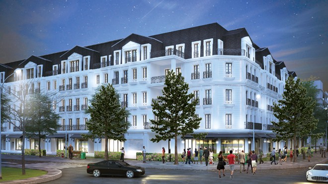 Nhà phố Belleville Hà Nội – Cú hích thị trường BĐS Hà Nội cuối năm 2016 Nhà phố thương mại đẳng cấp theo phong cách thiết kế của Pháp tại dự án Belleville Hà Nội