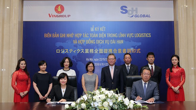 Vingroup và Sagawa hợp tác toàn diện về Logistics Vingroup và Sagawa hợp tác toàn diện về Logistics