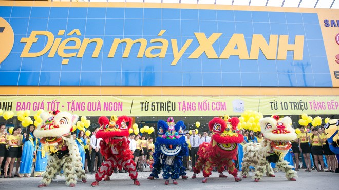 Điện máy Xanh tăng trưởng 152% so với cùng kỳ Điện máy Xanh tăng trưởng 152% so với cùng kỳ