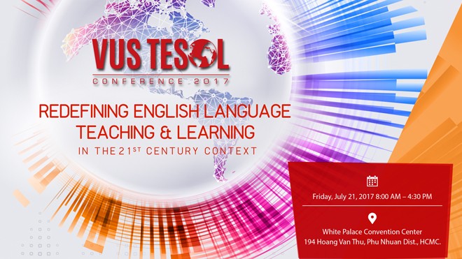 Hội nghị giảng dạy tiếng Anh VUS Tesol lần thứ 12 Hội nghị giảng dạy tiếng Anh VUS Tesol lần thứ 12