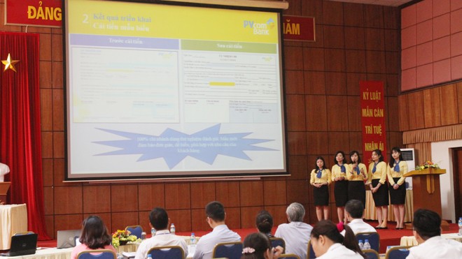 PVcomBank đạt giải Nhì cuộc thi “Cải tiến năng suất chất lượng 2017” PVcomBank đạt giải Nhì cuộc thi “Cải tiến năng suất chất lượng 2017”