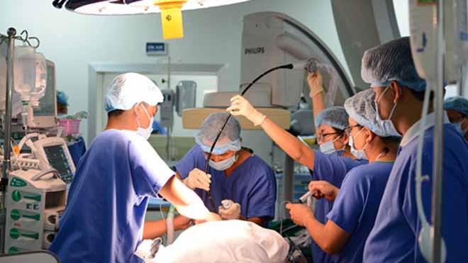 Bệnh nhân thoát nguy cơ đột tử nhờ thay van tim không cần phẫu thuật Bệnh nhân thoát nguy cơ đột tử nhờ thay van tim không cần phẫu thuật