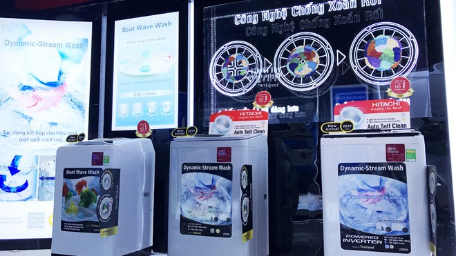 Hitachi đặt mục tiêu nâng tầm cuộc sống Máy giặt với công nghệ Dynamic-Stream Wash giúp đánh bật vết bẩn cứng đầu là sản phẩm chủ đạo lần này