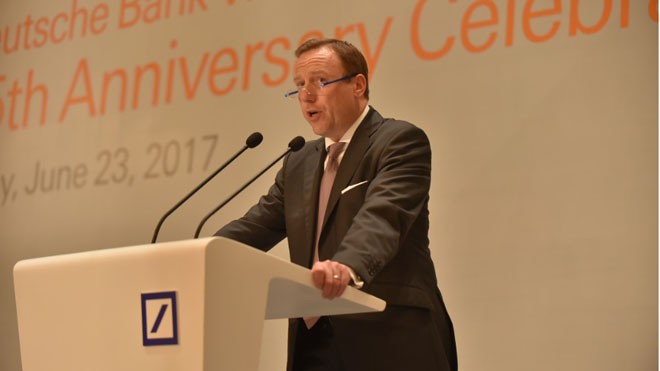 Ngân hàng Deutsche Bank kỷ niệm 25 năm hoạt động tại Việt Nam Ngân hàng Deutsche Bank kỷ niệm 25 năm hoạt động tại Việt Nam