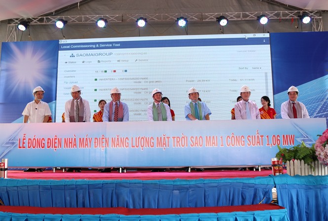 Tập đoàn Sao Mai: Mở cửa “kho báu” năng lượng sạch Tập đoàn Sao Mai: Mở cửa “kho báu” năng lượng sạch