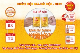 "Lan tỏa sức nóng trong cái lạnh đầu đông cùng Ngày hội Bia Hà Nội"