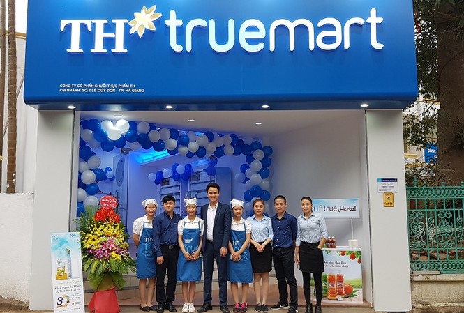 Khai trương cửa hàng TH true mart tại tỉnh biên giới Hà Giang Ngày 30/12/2017, Tập đoàn TH khai trương cửa hàng TH true mart đầu tiên tại Hà Giang