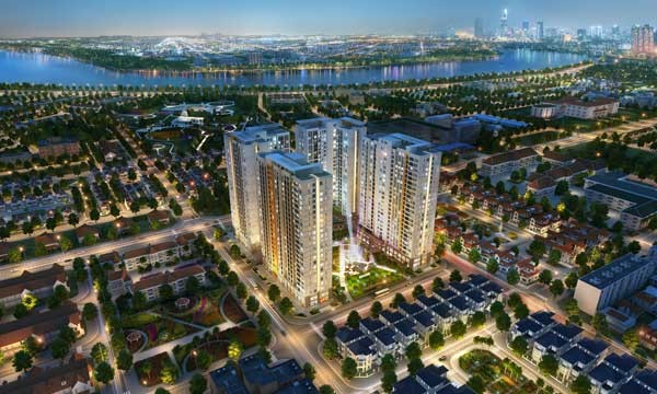 Khu dân cư phức hợp cao cấp Victoria Village 'Phố Âu' mới tại TPHCM Victoria Village có vị trí đẹp tại Thạnh Mỹ Lợi, Q.2, TP.HCM