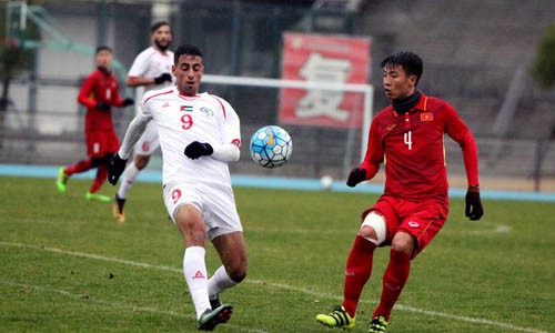 HLV Palestine chê bai U23 Việt Nam HLV Palestine đánh bại U23 Việt Nam chống bóng bổng kém
