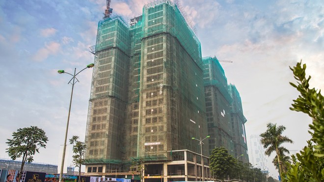 The K – Park thi công vượt tiến độ Toàn cảnh tiến độ dự án The K – Park