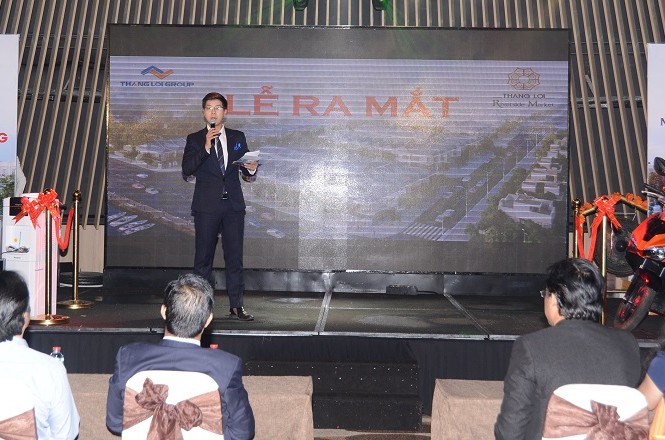 Thắng Lợi Group ra mắt dự án đất nền phố chợ vừa túi tiền Lễ ra mắt dự án Thắng Lợi Riverside Market