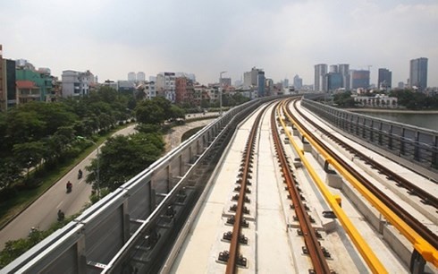 Vingroup, T&T muốn làm đường sắt đô thị Hà Nội Ảnh minh họa