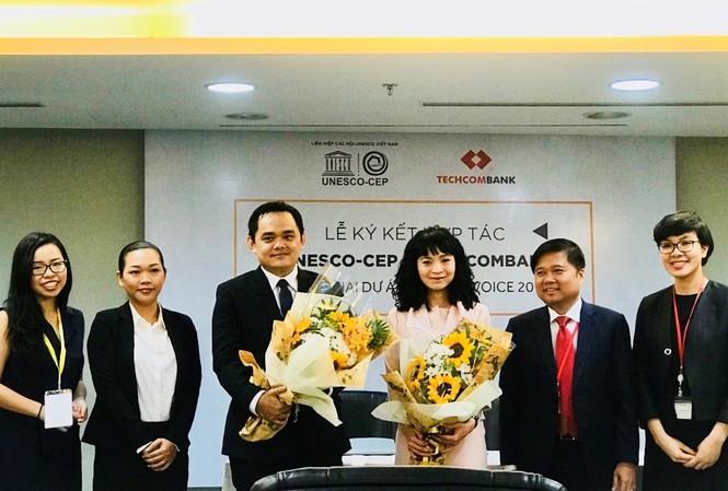 Unesco-Cep và Techcombank cùng đào tạo, phát triển nhân tài Việt trẻ Unesco-Cep và Techcombank cùng đào tạo, phát triển nhân tài Việt trẻ