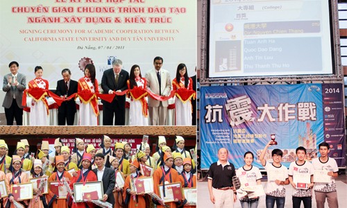 Ngành Xây dựng Cầu đường và cơ hội đảm bảo việc làm trong năm 2018 Ký kết với các đại học Mỹ đã giúp sinh viên Xây dựng DTU đoạt nhiều giải thưởng trong các cuộc thi trong nước và quốc tế