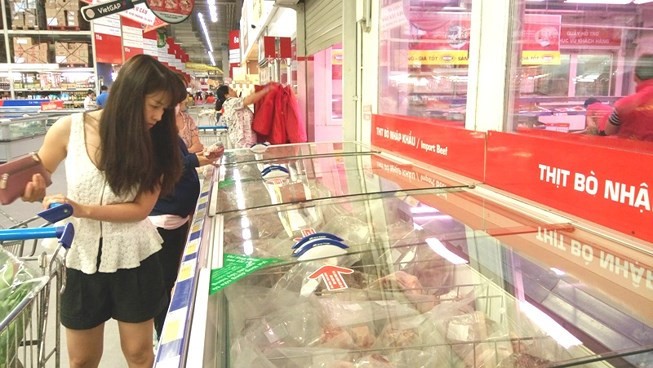 Người Việt chi gần 8 triệu USD mỗi tháng mua thịt bò Mỹ, Úc Việt Nam chủ yếu nhập khẩu thịt bò từ Australia và Mỹ.