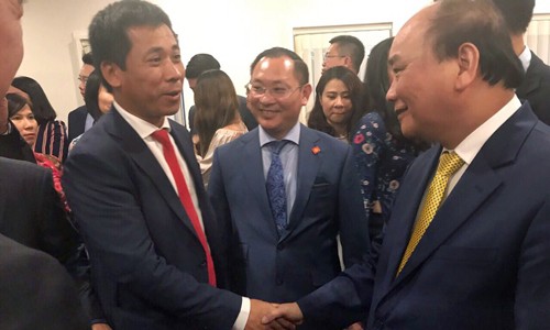 Chủ tịch Tập đoàn TMS được bầu làm Phó Chủ tịch VEAS Phó Chủ tịch VEAS Nguyễn Bá Luận hội kiến Thủ tướng Nguyễn Xuân Phúc