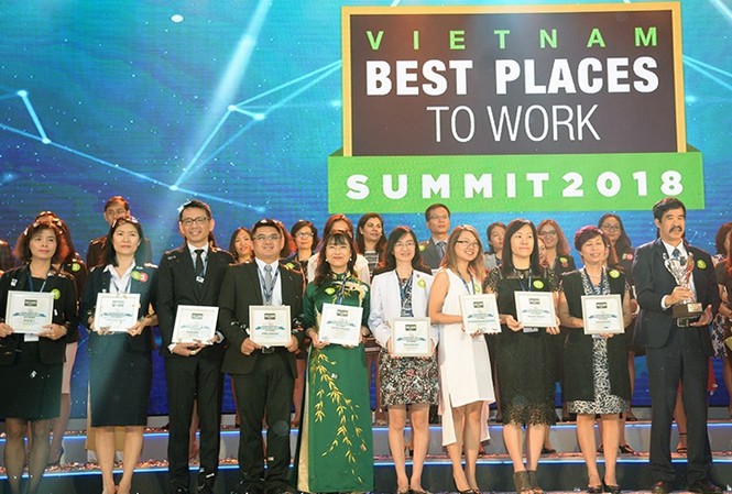 Vingroup chiếm ưu thế tuyệt đối trong top 100 nơi làm việc tốt nhất VN Vingroup chiếm ưu thế tuyệt đối trong top 100 nơi làm việc tốt nhất VN