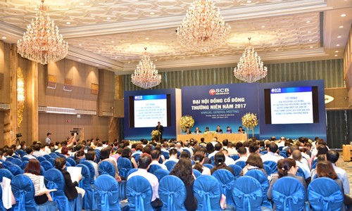 SCB tổ chức thành công đại hội đồng cổ đông thường niên năm 2017 SCB tổ chức thành công đại hội đồng cổ đông thường niên năm 2017