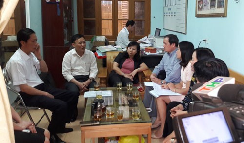 Cô giáo ép học sinh uống nước giẻ lau: TS Vũ Thu Hương nói gì? Các cơ quan ban ngành họp và quyết định về việc chấm dứt hợp đồng lao động với cô M.H ngày 5.4. Ảnh: T.P