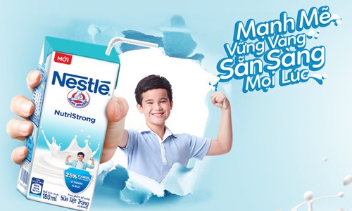 NESTLÉ ra mắt sữa tiệt trùng mới đảm bảo 25% nhu cầu Canxi mỗi ngày NESTLÉ ra mắt sữa tiệt trùng mới đảm bảo 25% nhu cầu Canxi mỗi ngày