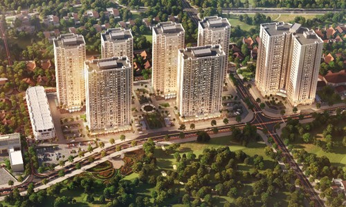 Hơn 70% căn hộ toà đầu tiên ở Mipec City View được mua trong lễ ra mắt Phối cảnh minh họa dự án Mipec City View