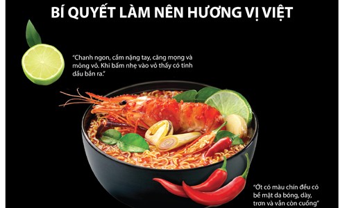 Bí quyết tạo nên hương vị chua cay Việt Bí quyết tạo nên hương vị chua cay Việt