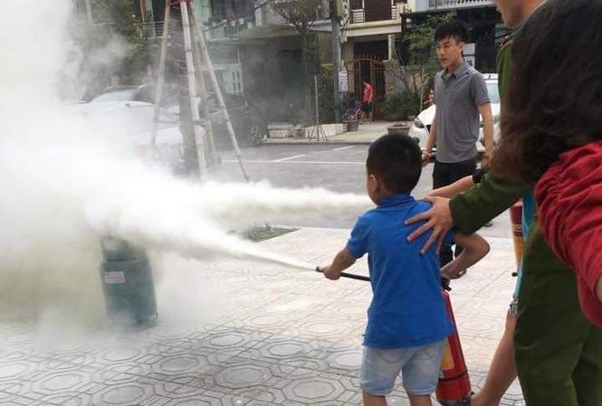Dự án ra hàng đến đâu bán hết đến đó bởi luôn đảm bảo PCCC Diễn tập pccc tại các dự án cty Handico5