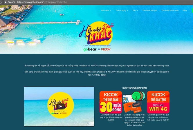 Trải nghiệm du lịch hè mới lạ cùng GoBear và KLOOK Trải nghiệm du lịch hè mới lạ cùng GoBear và KLOOK