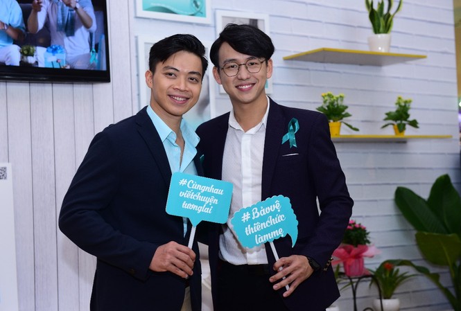 Bảo vệ thiên chức làm mẹ ngay trước thềm đám cưới Quang Bảo và Lân Nhã - 2 chàng trai tài hoa của showbiz Việt lại tiếp tục hành trình bảo vệ phụ nữ khỏi ung thư cổ tử cung