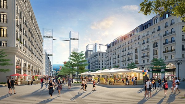 Dự án bất động sản nào đang gây sốt tại Quảng Ninh? Marina Square hứa hẹn trở thành tuyến phố đi bộ trung tâm mới của Hạ Long