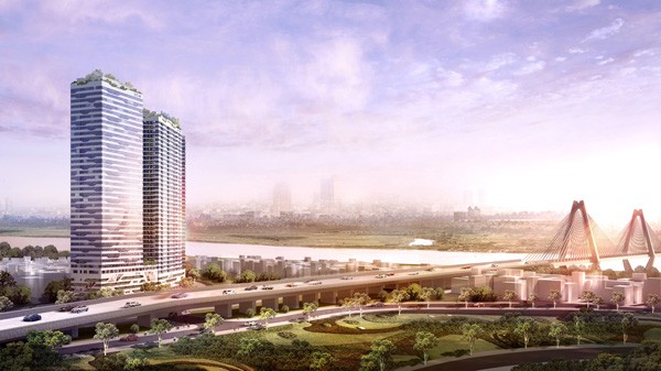 Giá trị sinh lợi cao, hợp phong thuỷ và nhà gần sông được quan tâm Intracom Riverside gần cầu Nhật Tân , thuận tiện di chuyển với môi trường sống trong lành
