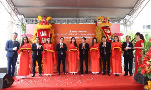 Hải Phát Land đặt dấu mốc tại thị trường Đà Nẵng Lễ Khai trương Công ty Cổ phần Bất động sản Hải Phát chi nhánh Đà Nẵng