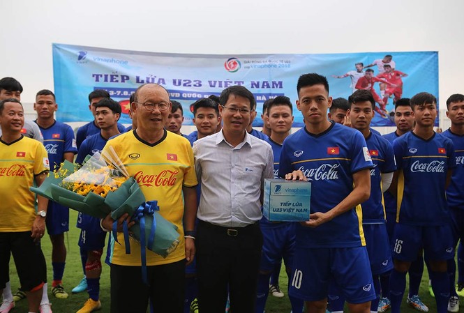 Món quà bất ngờ tặng U23 Việt Nam trước thềm giải đấu Món quà bất ngờ tặng U23 Việt Nam trước thềm giải đấu