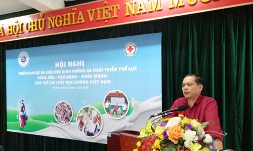 Khởi động “Chương trình Giáo dục Dinh dưỡng và Phát triển Thể lực” Khởi động “Chương trình Giáo dục Dinh dưỡng và Phát triển Thể lực”