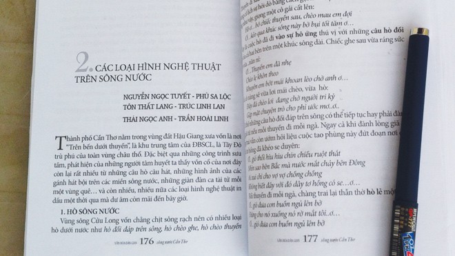 Vài chục nghìn đồng cho một bài nghiên cứu Bài viết 16 trang của 6 tác giả, mỗi người được nhận chưa đến 40.000 đồng. Ảnh: SÁU NGHỆ