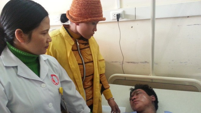 Người sống sót duy nhất trong vụ cháy lò vẫn nguy kịch Thợ lò Nguyễn Văn Quyền vẫn đang nguy kịch