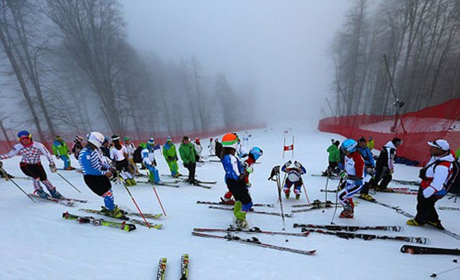 Olympic Sochi: Hủy và hoãn thi đấu nhiều môn vì mây mù Olympic Sochi: Hủy và hoãn thi đấu nhiều môn vì mây mù