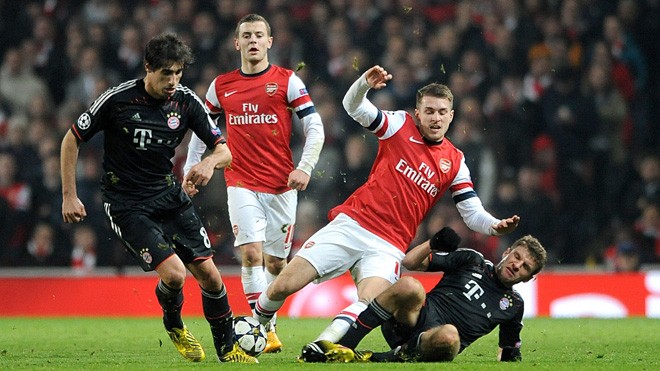 Arsenal - Bayern Munich: Cuộc tái ngộ duyên nợ Liệu Bayern có quật ngã chủ nhà Arsenal như một năm trước?. Ảnh: Metro