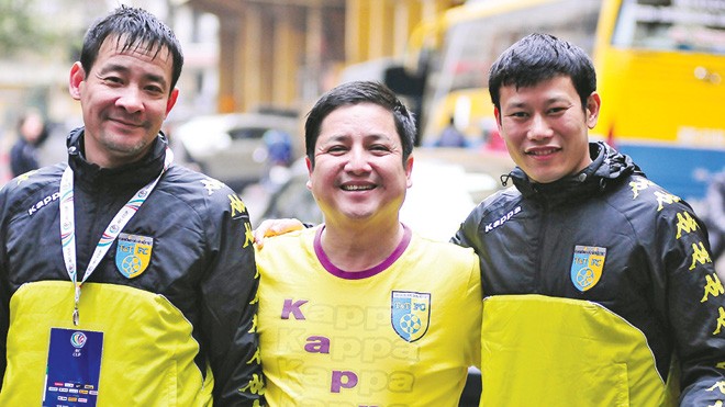 Hàng Đẫy vắng khách, Hà Nội T&T cầu viện Táo Giao thông “Táo Giao thông” Chí Trung được kỳ vọng sẽ là thỏi nam châm hút khán giả tới cổ vũ cho Hà Nội T&T trong các trận đấu trên sân Hàng Đẫy. ảnh: VSI