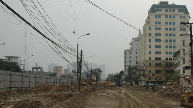 Cựu tướng lĩnh quân đội nói gì về vụ đường bị 'nắn cong'? Khu vực nhà ở, xây dựng cho thuê của các tướng lĩnh quân đội. ảnh: sỹ lực